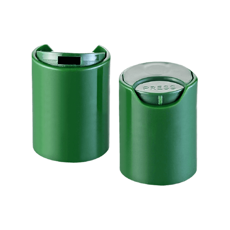 Plastskiva topplock för biomedicin