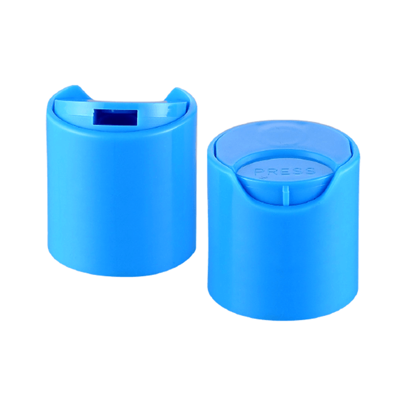 Plastskivlock för kosmetiska förpackningar